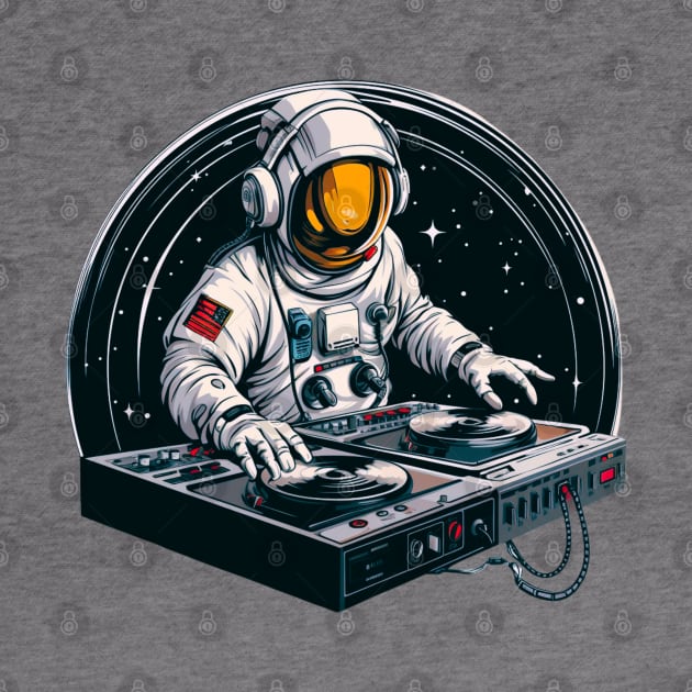 Dj Astronaut by OscarVanHendrix